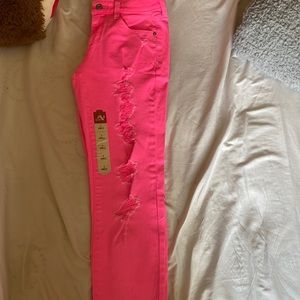 “Arizona co.” pink ripped jeans S: 5